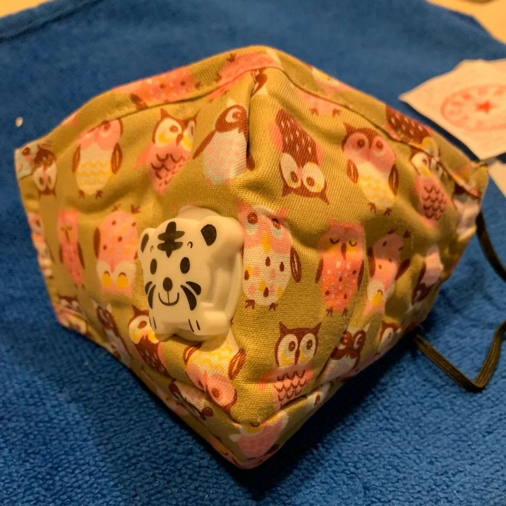 Cute Children’s Fashionable Washable Face Mask for ages 2-12yr adjustable loops